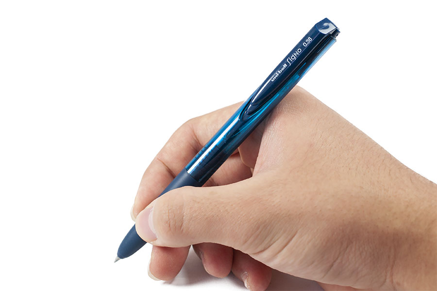 Uni-Ball Signo RT1 UMN-155 Gel Pen - 0.38 mm - Blue