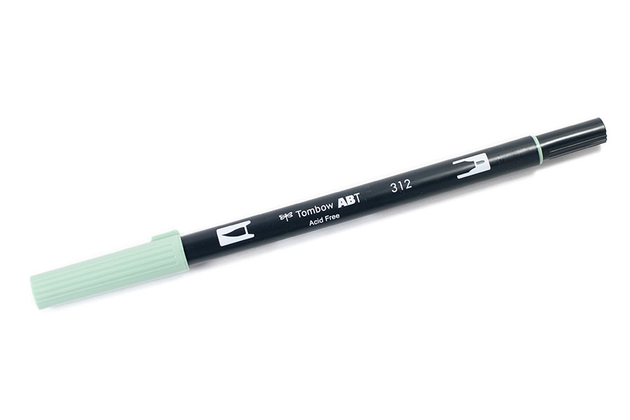 Tombow Dual Brush Marker - Holly Green 312