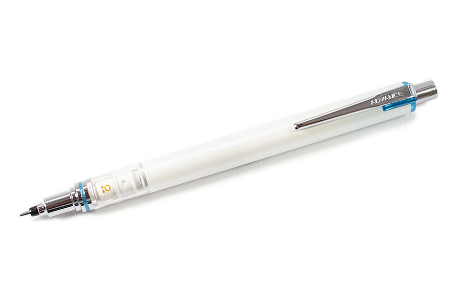 Uni Kuru Toga Advance Mechanical Pencil - 0.3 mm - White